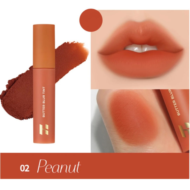 Тинт для губ Holika Butter Blur Tint 02 Peanut, фото 4 Тинт для губ Holika Butter Blur Tint 02 Peanut, фото 4